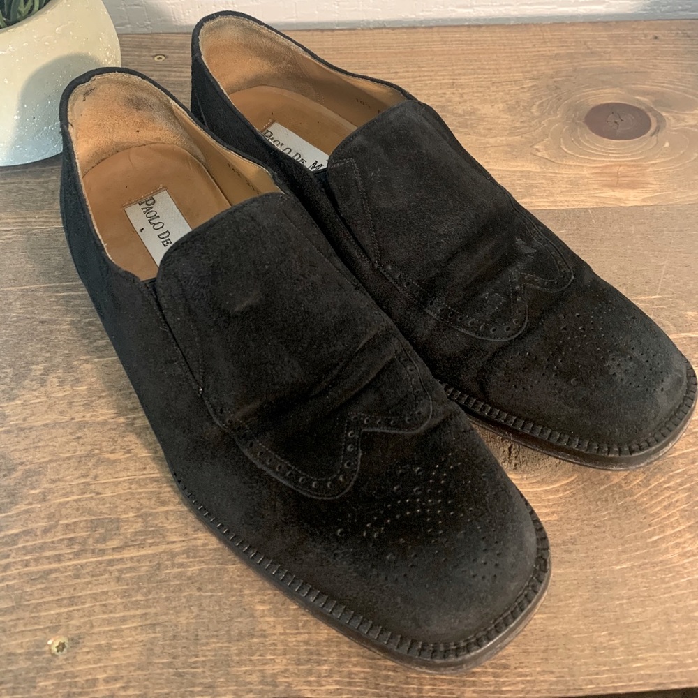 PAOLO DE MARCO Suede Loafers